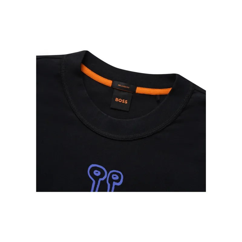 HUGO BOSS SS24 T Shirt Men's Black-3