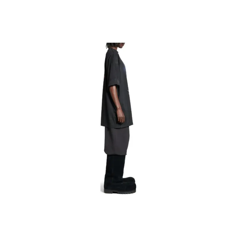Balenciaga Paris Moon Double Front T Shirt-6