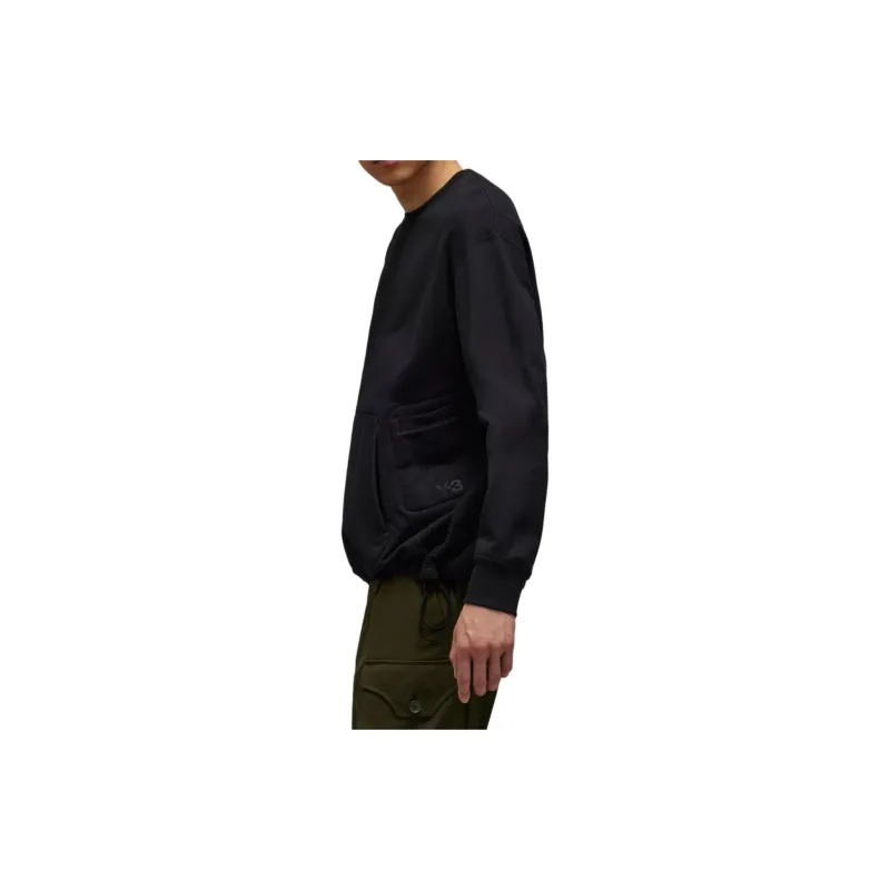 Y 3 Free Shipping With AdiClub Y 3 Loose Crew Sweater-3