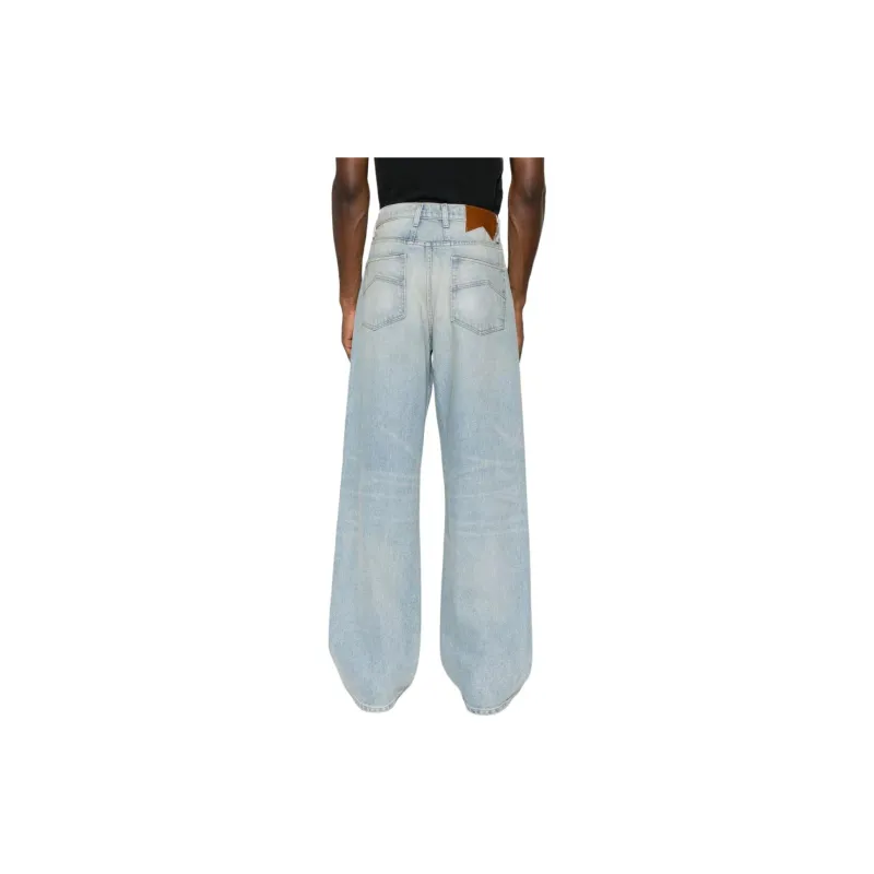 RHUDE Jeans Men Light Blue-2