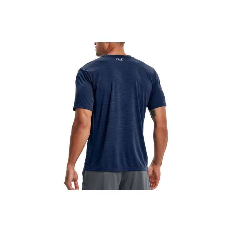 Under Armour Velocity T Shirts Men Navy Blue-3