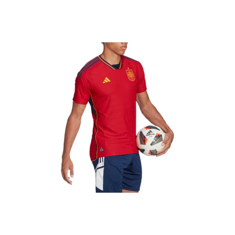 Adidas Spain 22 Home Authentic Jersey-3