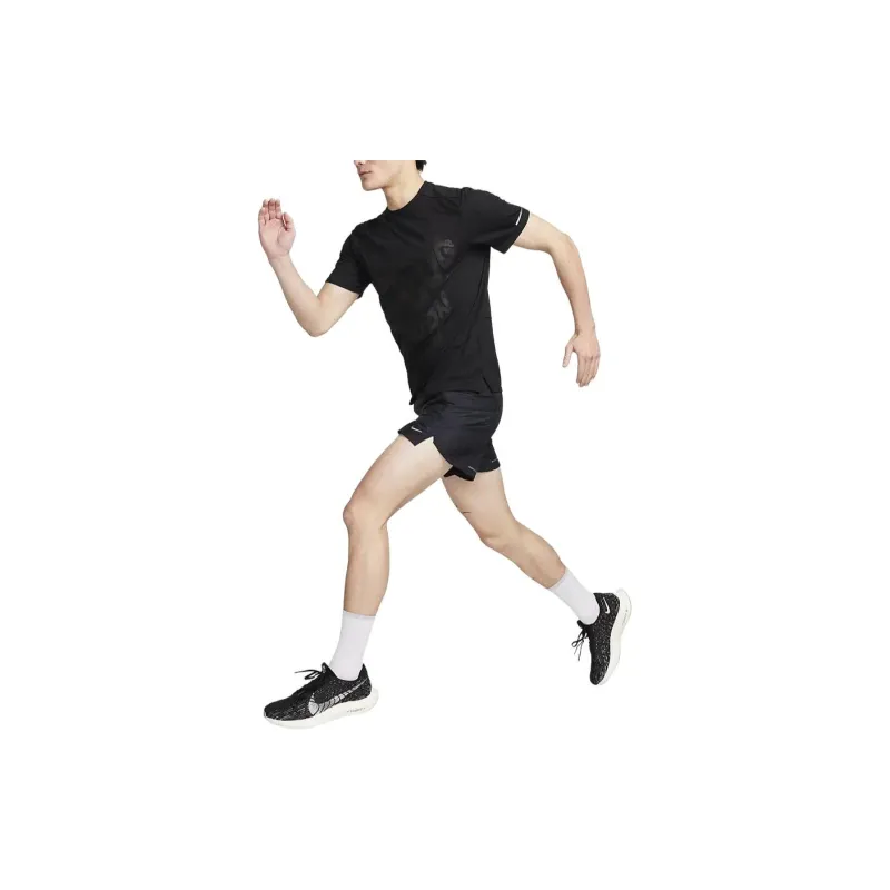 Nike Dri Fit Rise 365 T Shirt Men's Black-2