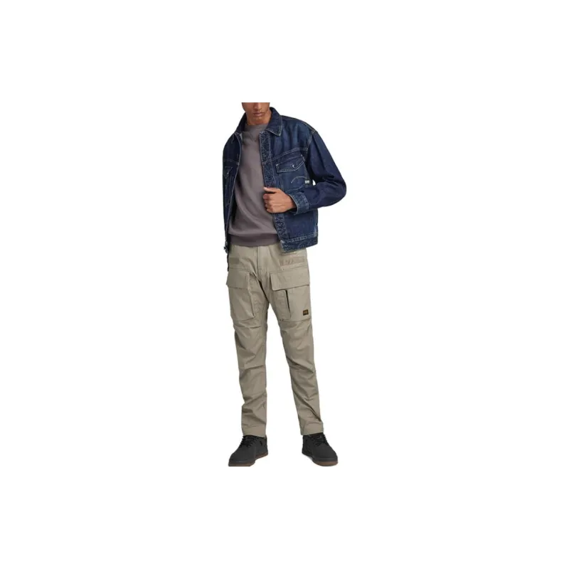 G STAR RAW Denim Jacket Men's Worn Himalayan Blue-1