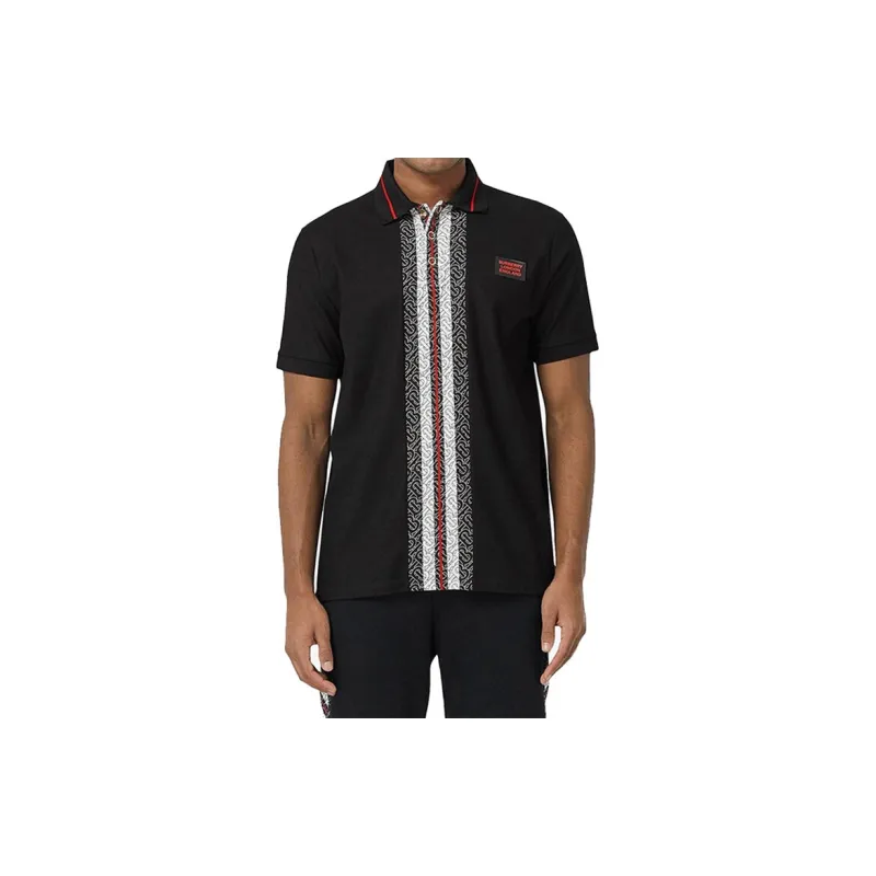 Burberry Polo Shirt Men's Black-3