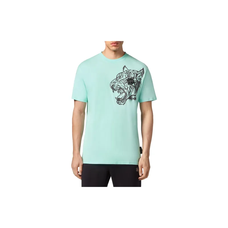 PLEIN SPORT T-Shirts Men Teal-1
