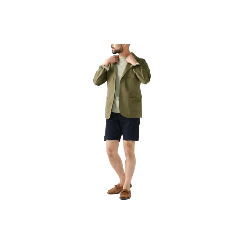 Beams Jackets Men Olive Green-2