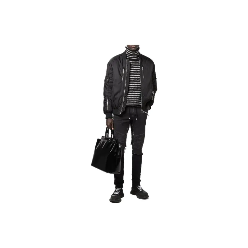BALMAIN Jeans Men Black-1