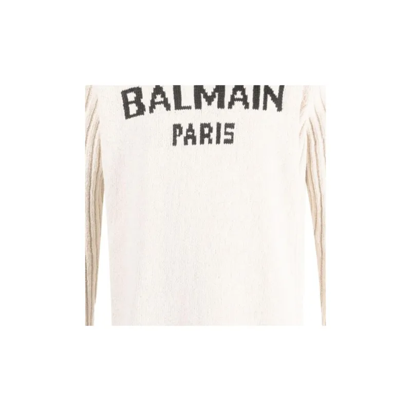 BALMAIN Sweaters Men White-5
