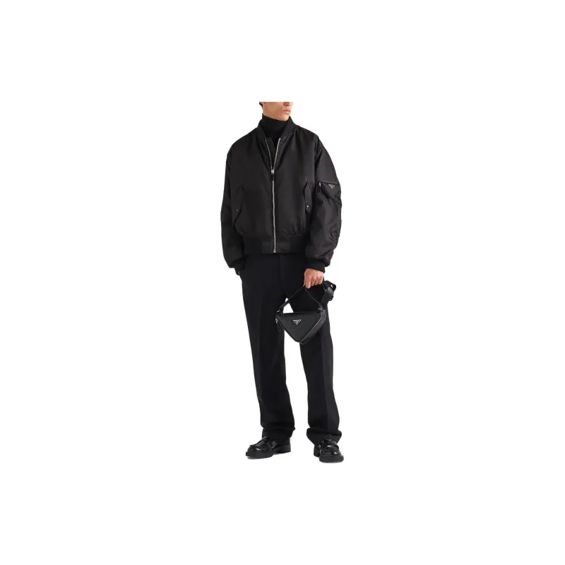 PRADA Re Nylon Bomber Jacket-2
