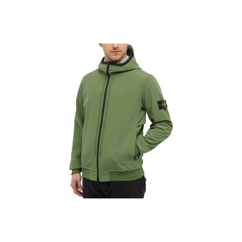 STONE ISLAND SS22 Jacket Men's Army Green-3
