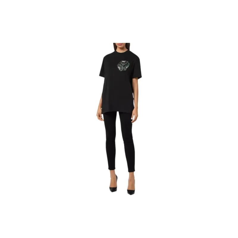 PHILIPP PLEIN T Shirts Unisex Black-1