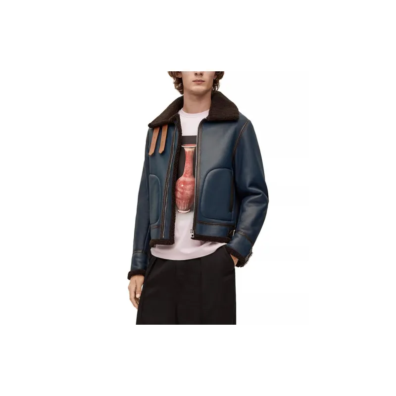 LOEWE SS23 Jackets Men Blue-3
