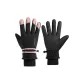 Skiing Hook-and-Loop Bib & Brace Style-Black