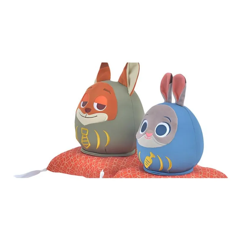 Disney Year Of The Rabbit Blessing 'Tuantuan' Collection Judy Nick Style Dolls Plush Doll 22.5cm Height-1