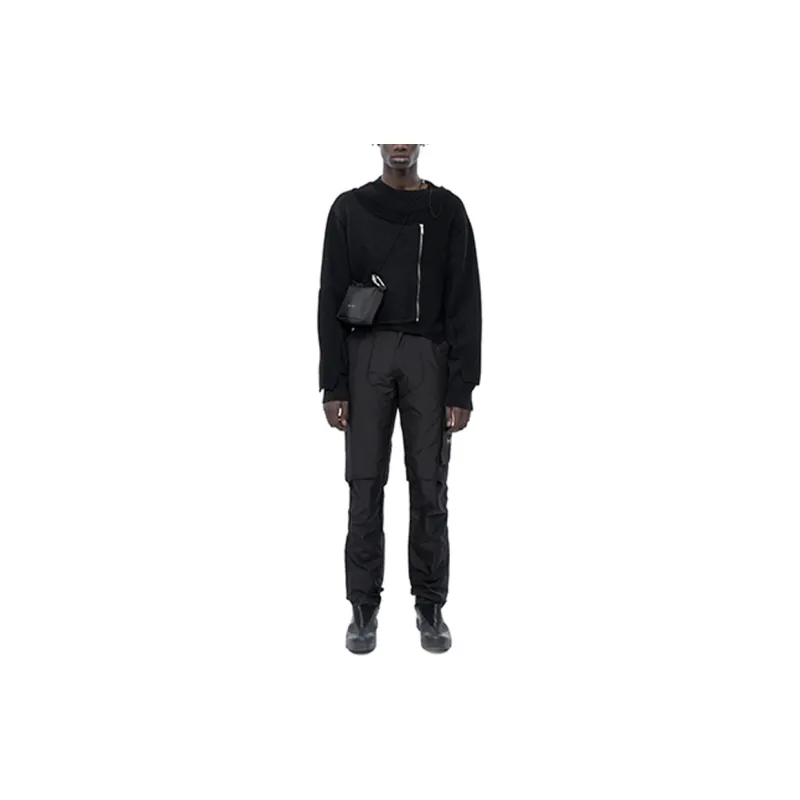 HELIOT EMIL Straight Casual Pants Men's Black-2