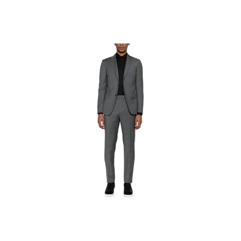 Ermenegildo Zegna Mélange effect Suit-1