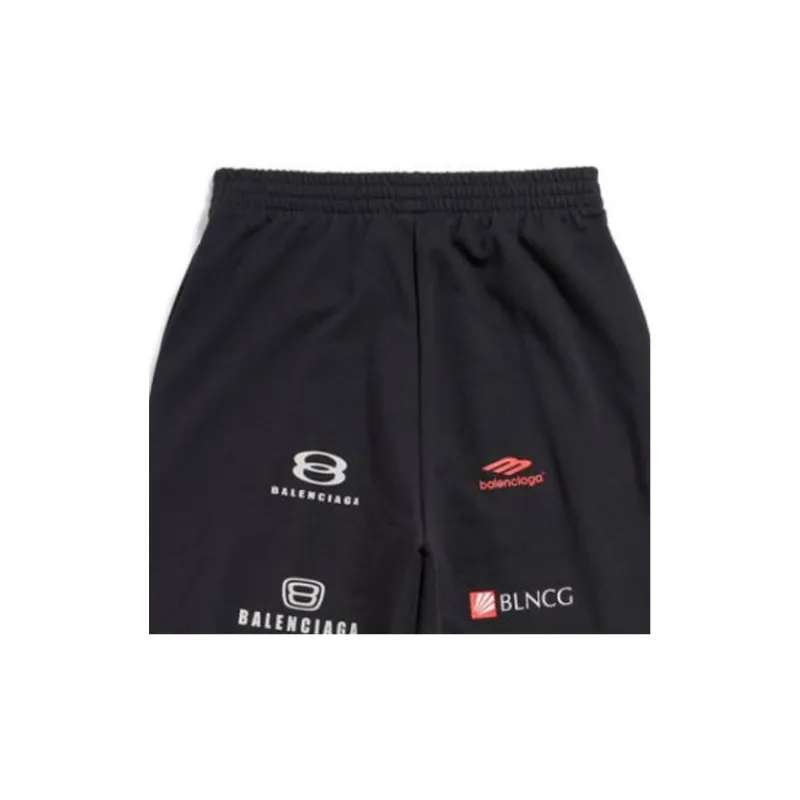 Balenciaga Casual Pants Loose Fit Style Unisex-3