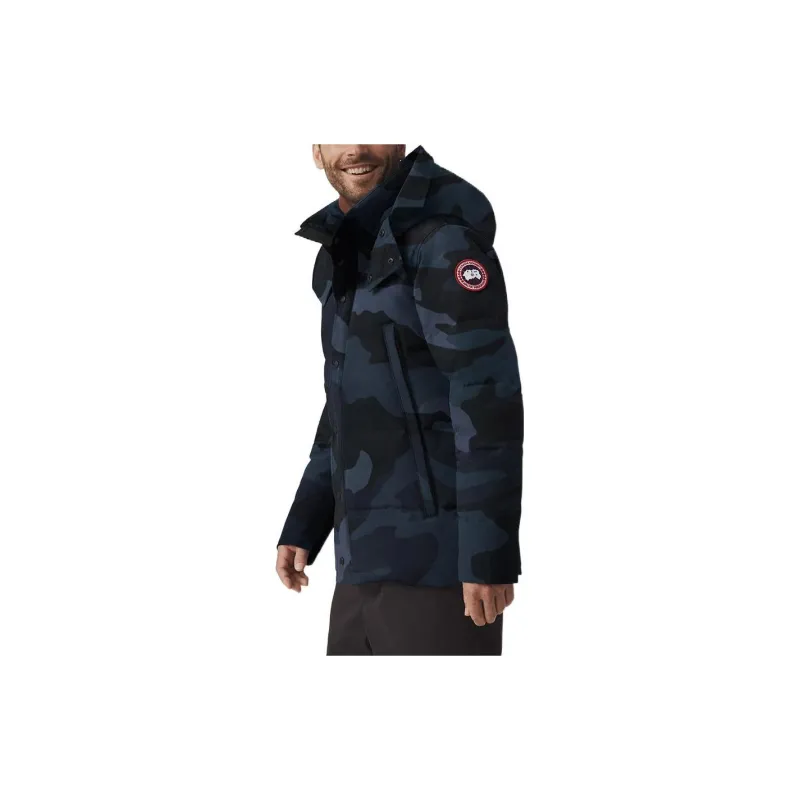 Canada Goose Down Jacket Men's Dark Blue-3