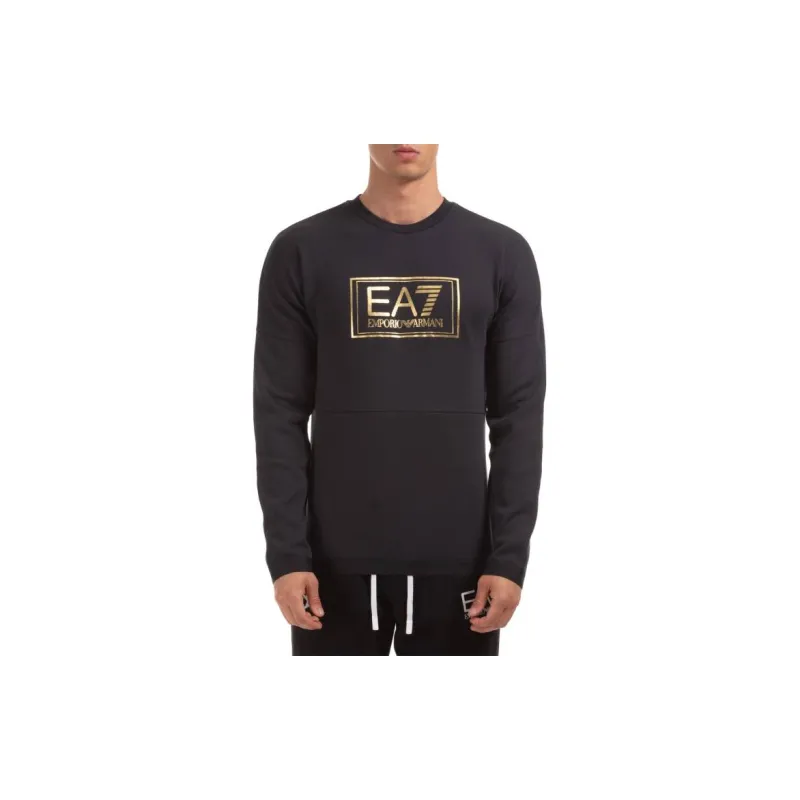 EMPORIO ARMANI Sweatshirts Men Night Blue-2