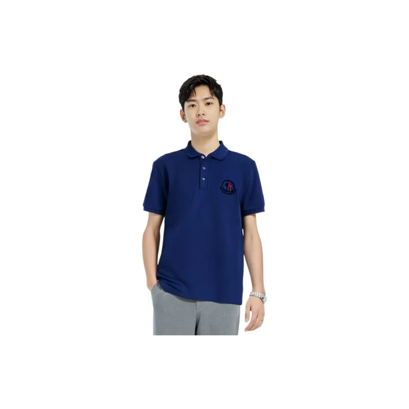 Moncler SS22 Polo Shirts Men Blue-2