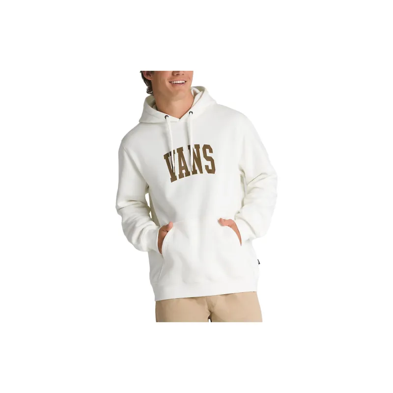 Vans Arched Pullover Hoodie Sweatshirt Unisex White-4