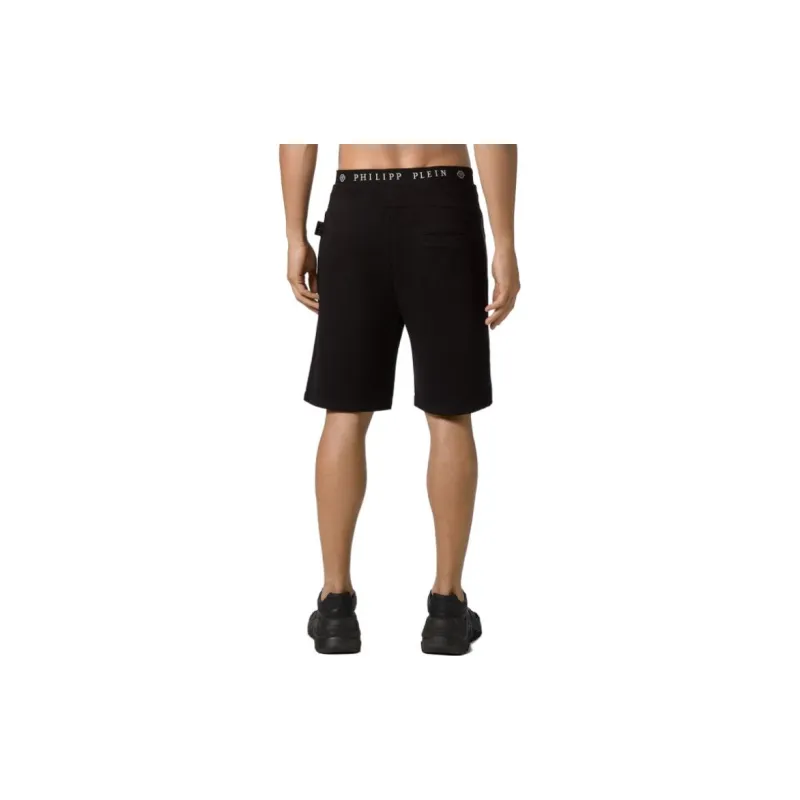 PHILIPP PLEIN Casual Shorts Men Black-3