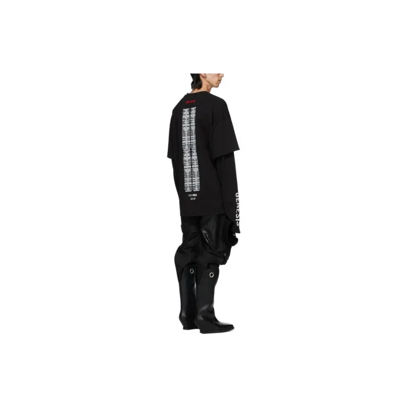 Hood By Air T-Shirts Men Black-4