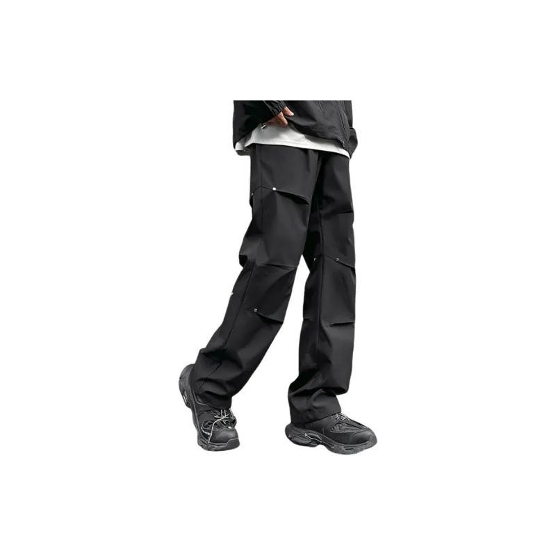 RED DRAGONFLY Casual Pants Unisex Black-5