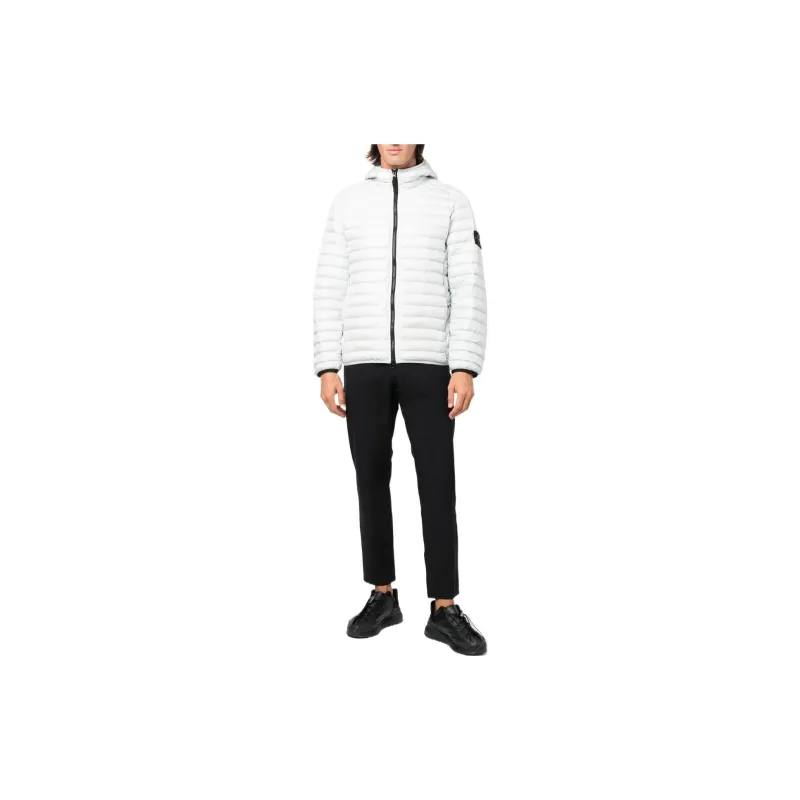 STONE ISLAND FW22 Down Jacket Men's Light Gray-1