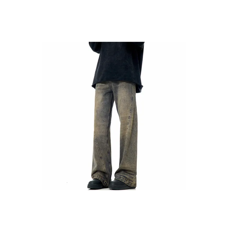 RENBEN Jeans Unisex Vintage Blue-1