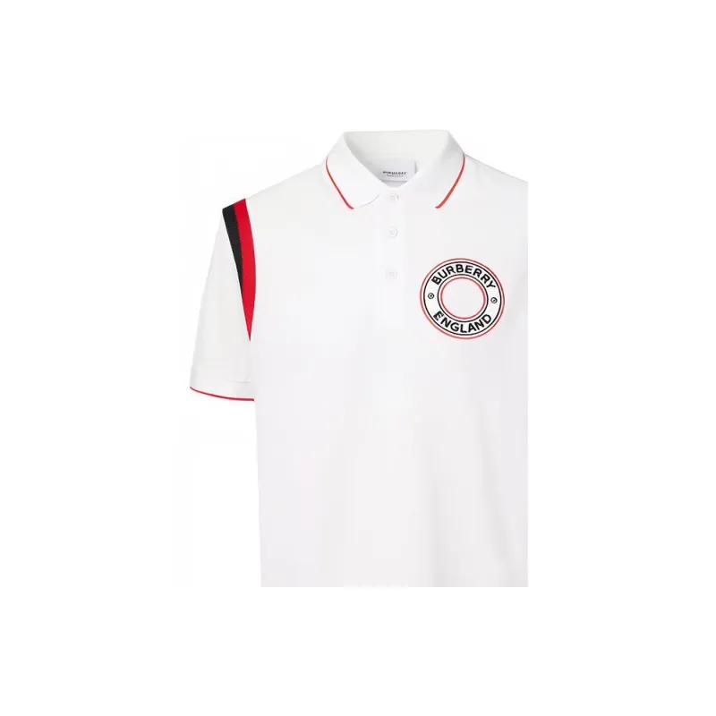 Burberry Polo Shirt Men's White-4