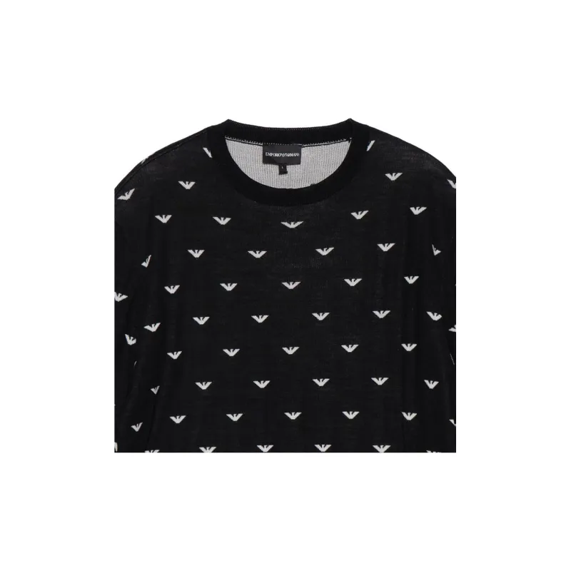EMPORIO ARMANI FW22 Knitwear Men's Black-9