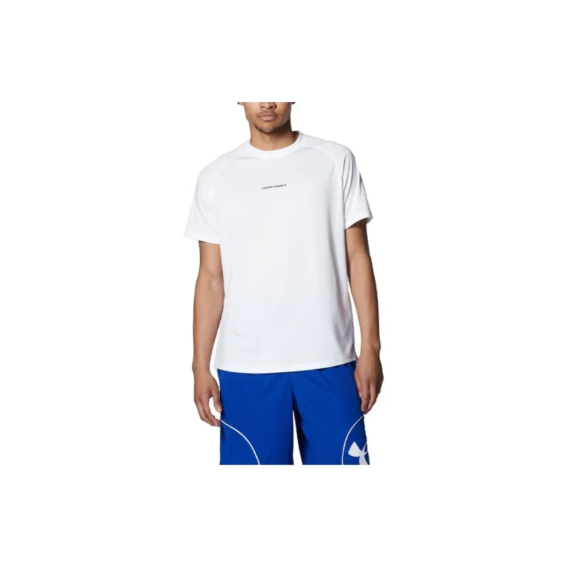 Under Armour Raglan Sleeve T Shirt Men's White-2