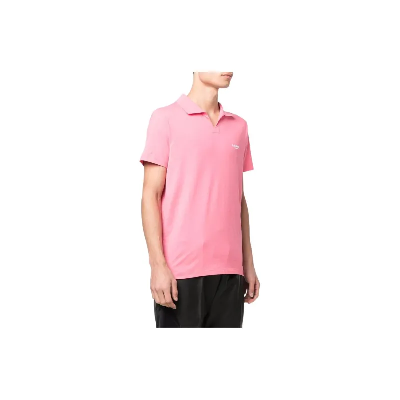 BALMAIN Polo Shirts Men Pink-2