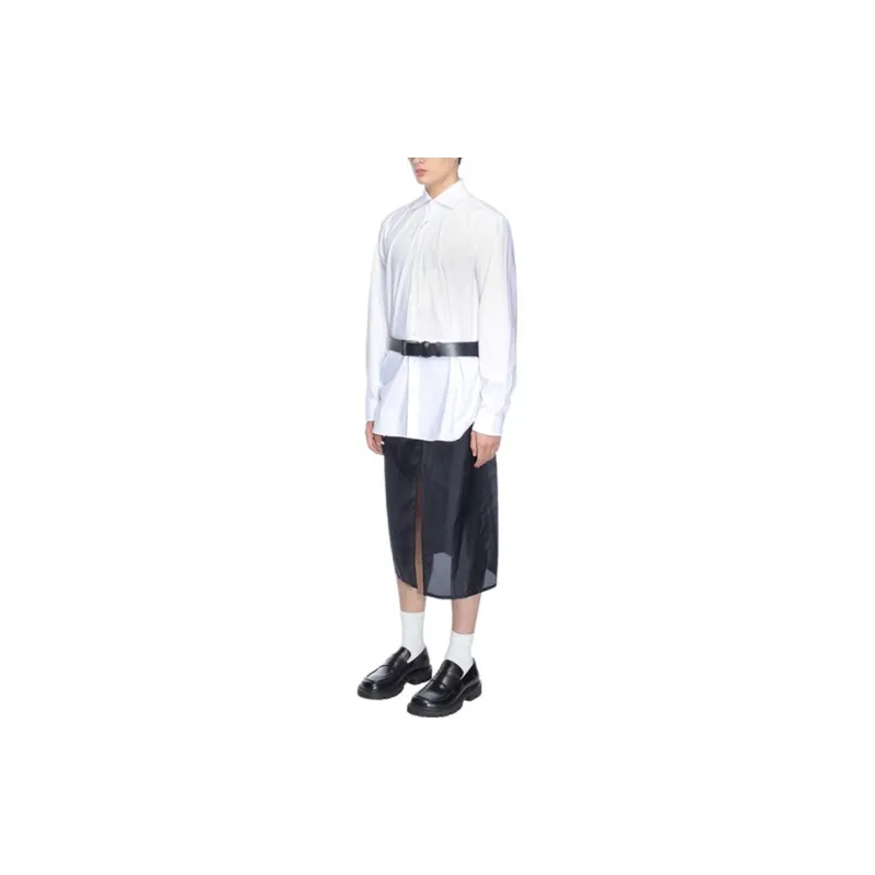 RAF SIMONS Shirts Unisex White-2