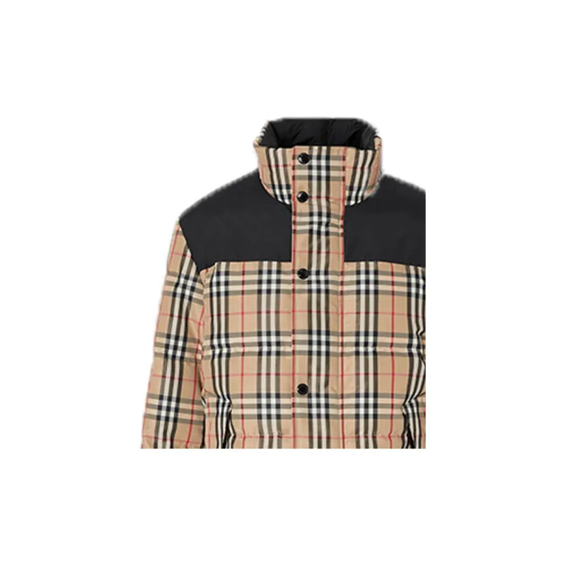 Burberry Down Jacket Men's Beige-6