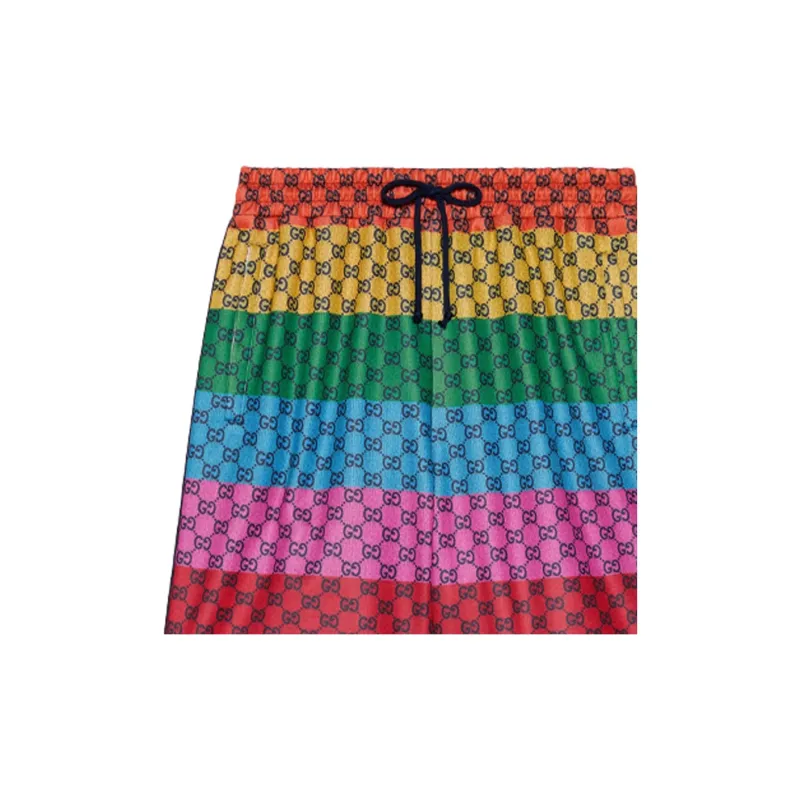 GUCCI Multicolor SS21 Casual Shorts Men's Multicolor-5