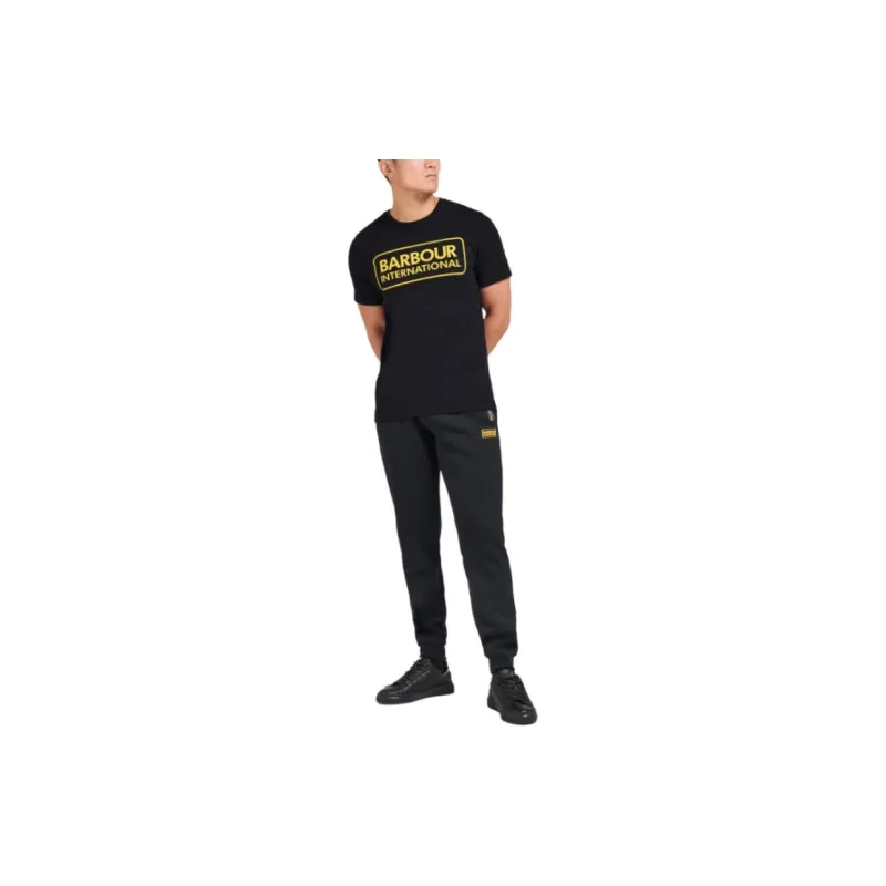 BARBOUR Logo Printed Crewneck T Shirt-2