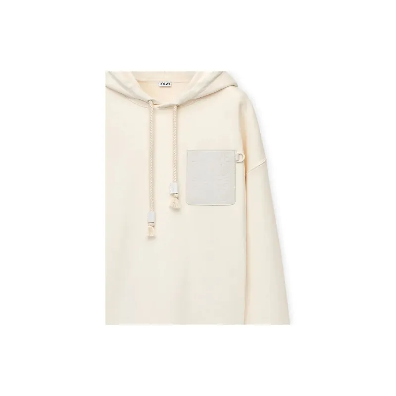 LOEWE Anagram Patch Pocket Hoodie-5