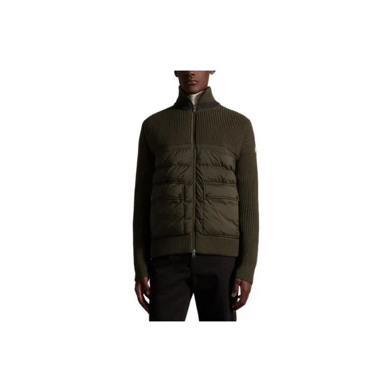 Moncler Down Jackets Men Forest Green-1