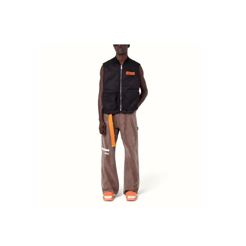 Cat X HERON PRESTON Cargo Pants Men Brown-3