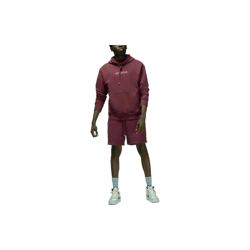 Jordan Sweatshirts Men Red-4