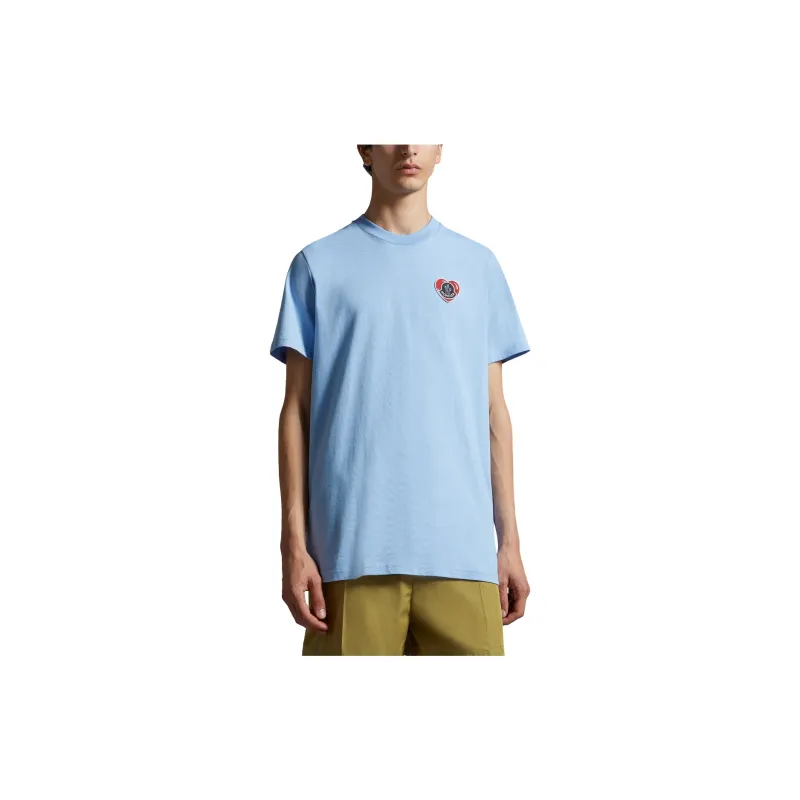 Moncler Logo Patch Crewneck T Shirt-3