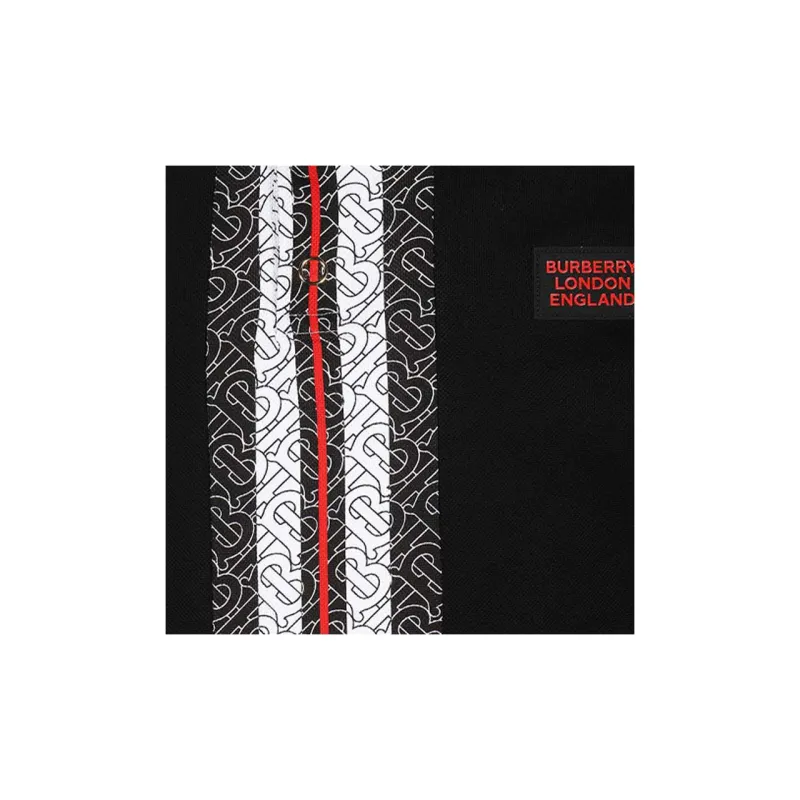 Burberry Polo Shirt Men's Black-2