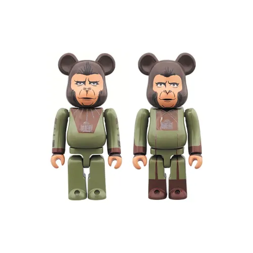 BE@RBRICK Cornelius & Zira 2 Pack Brown