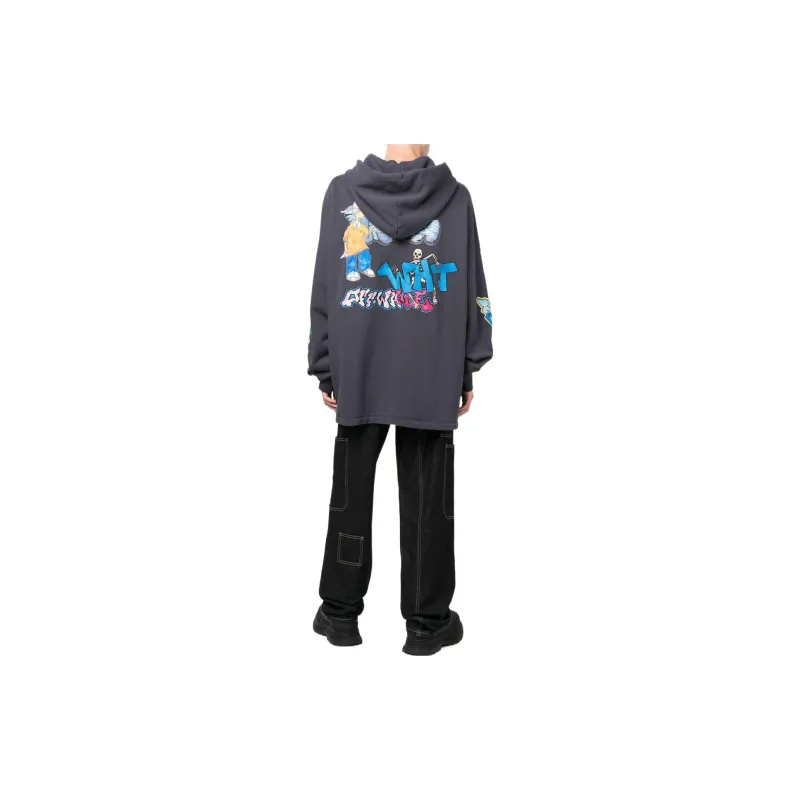 OFF WHITE Sweatshirts Men Black-1