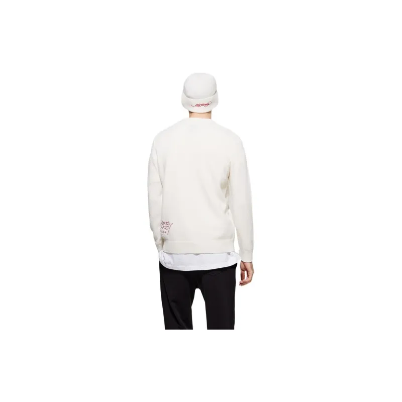 Ed Hardy Knitwear Men Ivory White E1OWM031-5