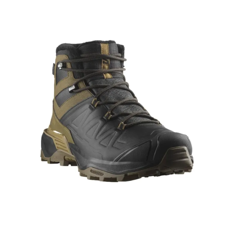 SALOMON Salomon X Ultra Anti Slip And Wear Resistant Water Resistant Mid Top Trekking Shoes Men's Black Green-2
