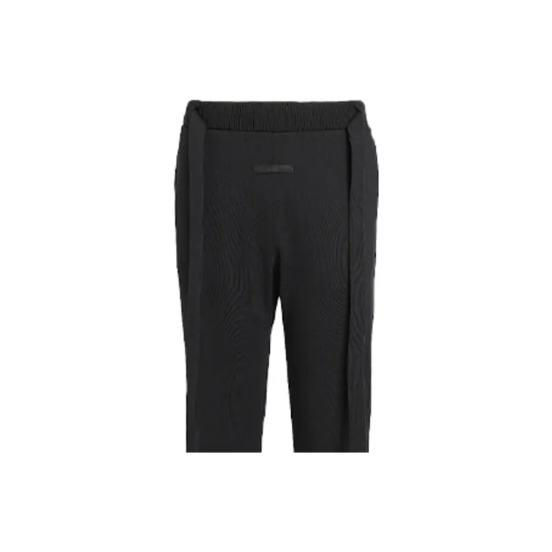 Fear Of God X Ermenegildo Zegna Knitted Sweatpants Men Black-4